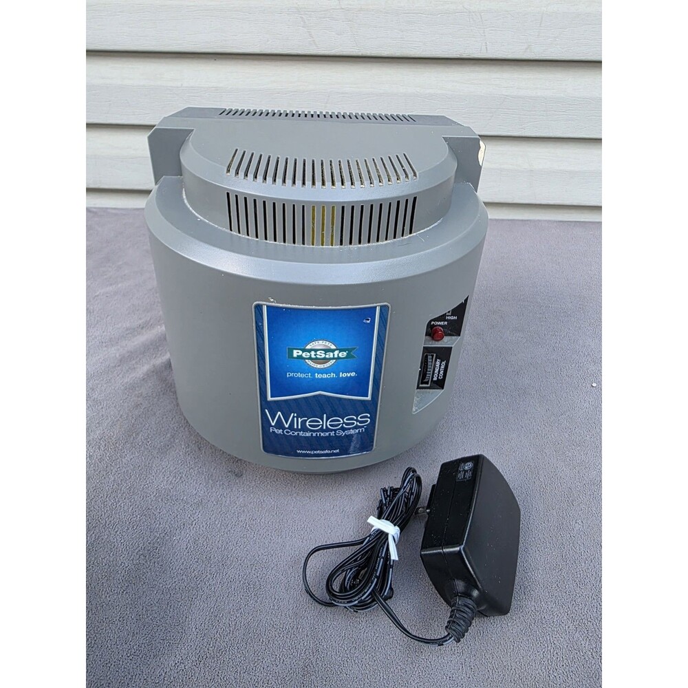 PetSafe Wireless Pet Containment System W/ Power Cord ONLY RFA-443 TESTED